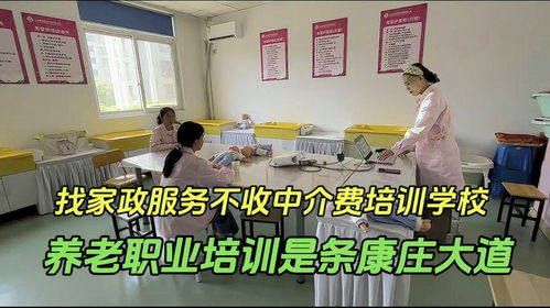 找家政服务不收中介费的职业技能培训学校,满足社会各种需求